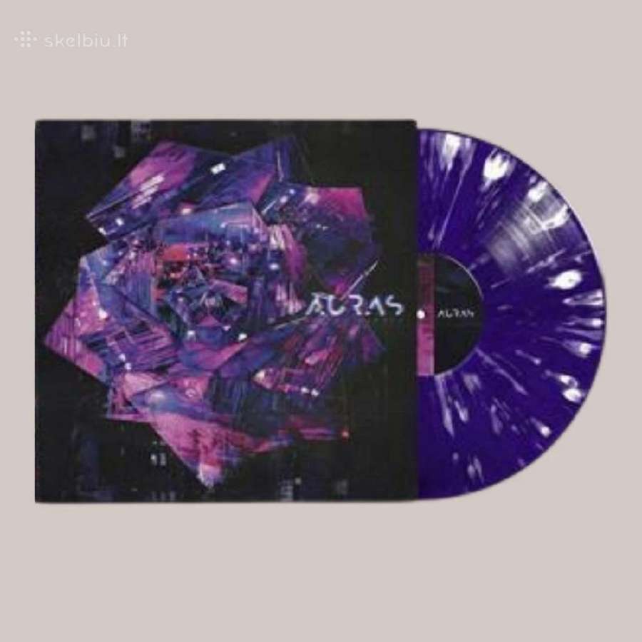 Auras - Binary Garden / Vinyl Lp on Purple W/ Pink
