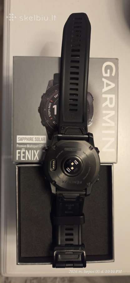 Laikrodis fenix 7x Sapphiresolar - nuotraukos Nr. 2