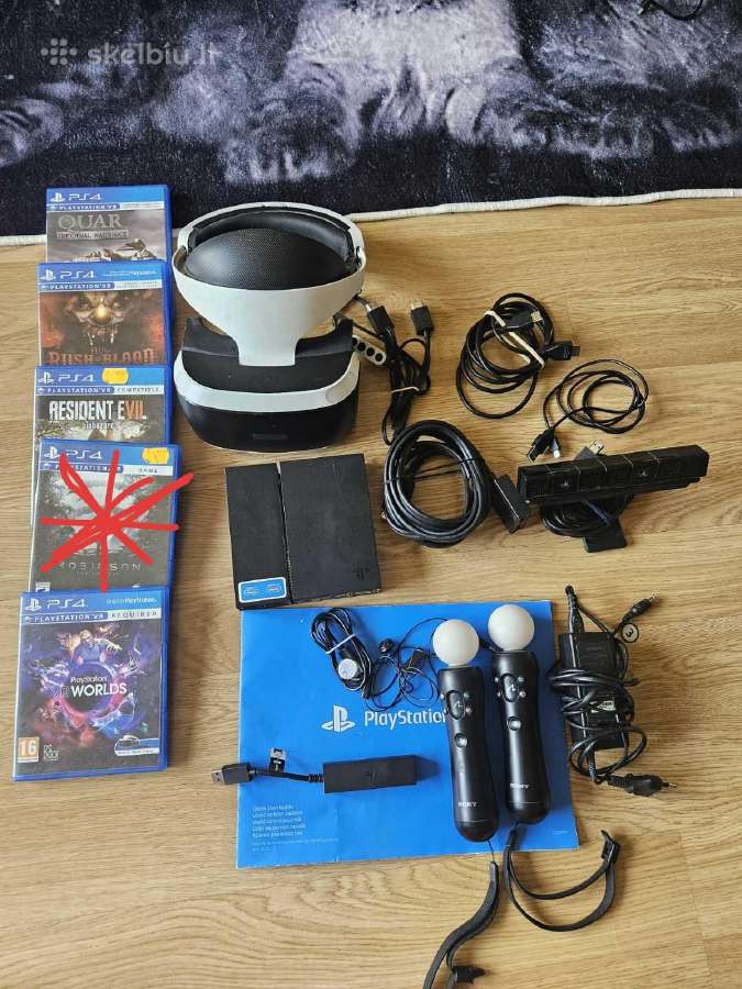 Playstation Vr komplektas (ps4/ps5)