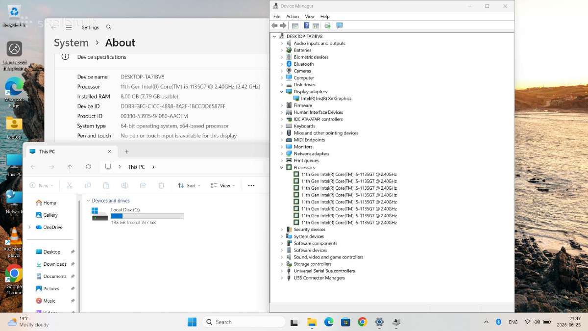 Lenovo Thinkbook 14 G2 i5-1135g7 SSD Fhd - nuotraukos Nr. 10