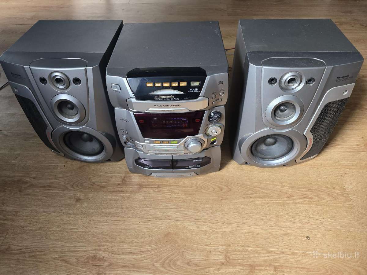 Panasonic muzikinis centras,