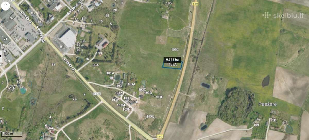 31,31 arų sklypas Luokės g. Telšiai - nuotraukos Nr. 2