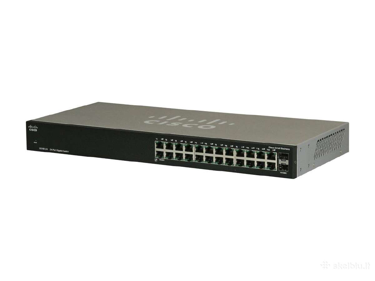 Cisco / Aruba Gigabit Switch + Poe - nuotraukos Nr. 2