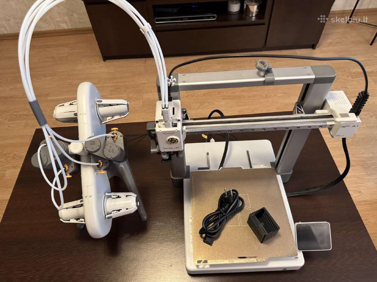 Naudotas Bambu Lab A1 Combo 3D spausdintuvas