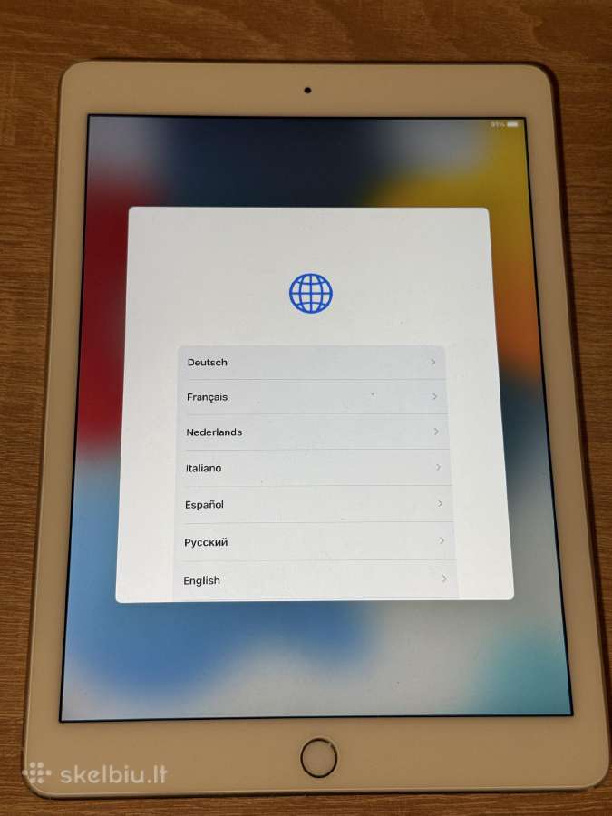 Apple iPad Air 2 (Modelis A1566, Wi-fi) - nuotraukos Nr. 2