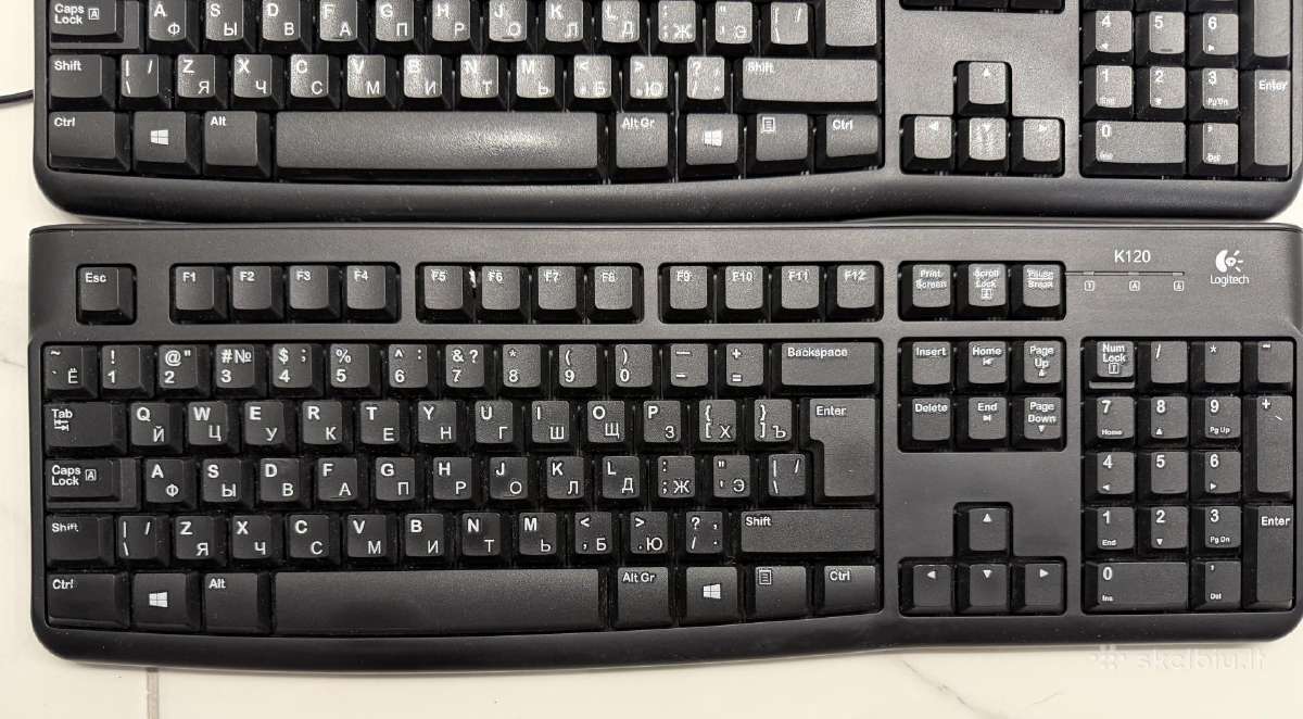 Klaviatūra Logitech K120 (1 vnt - 3 €) - nuotraukos Nr. 2