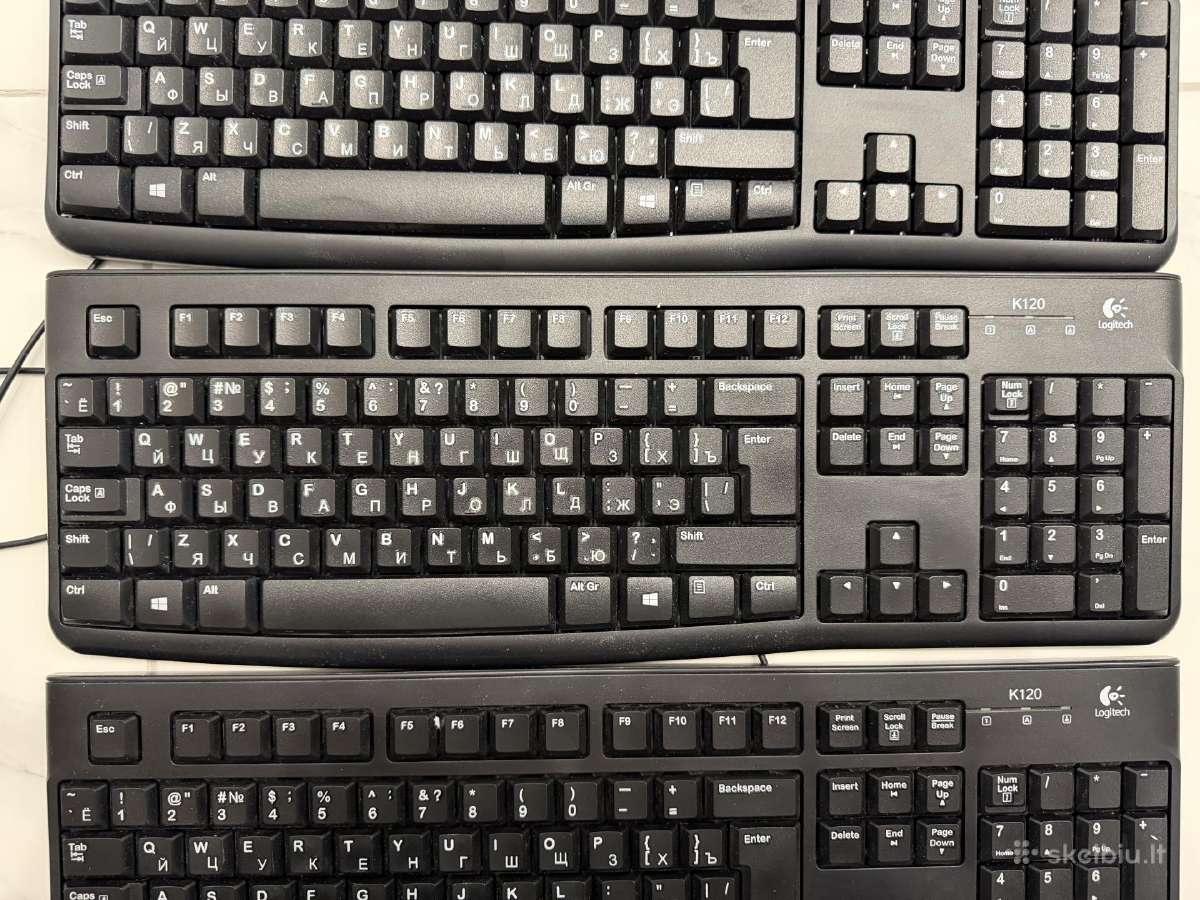 Klaviatūra Logitech K120 (1 vnt - 3 €) - nuotraukos Nr. 3