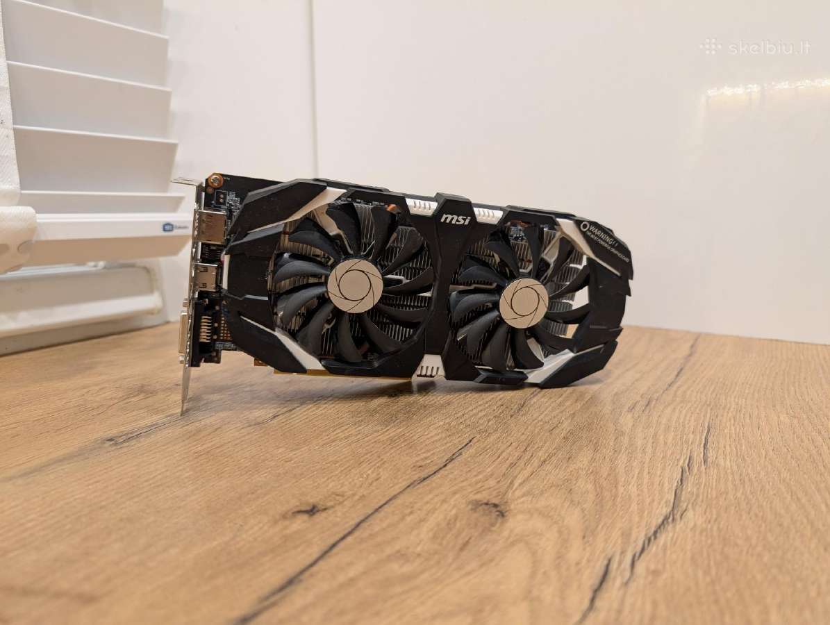 Msi Gtx 1060 6gb Oc vaizdo plokštė