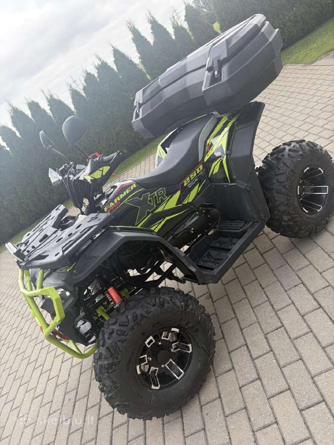 XTR Farmer 250 – 125 km – kaip naujas, 2025 m.