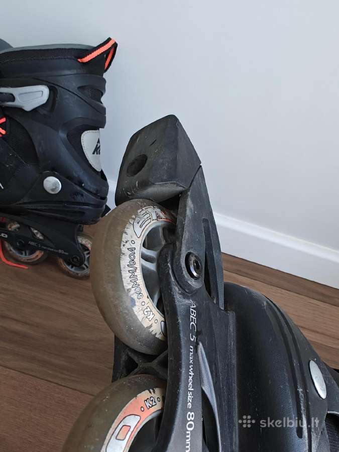 Riedučiai K2 Exo 6, Rollerblade Astro 7 - nuotraukos Nr. 4