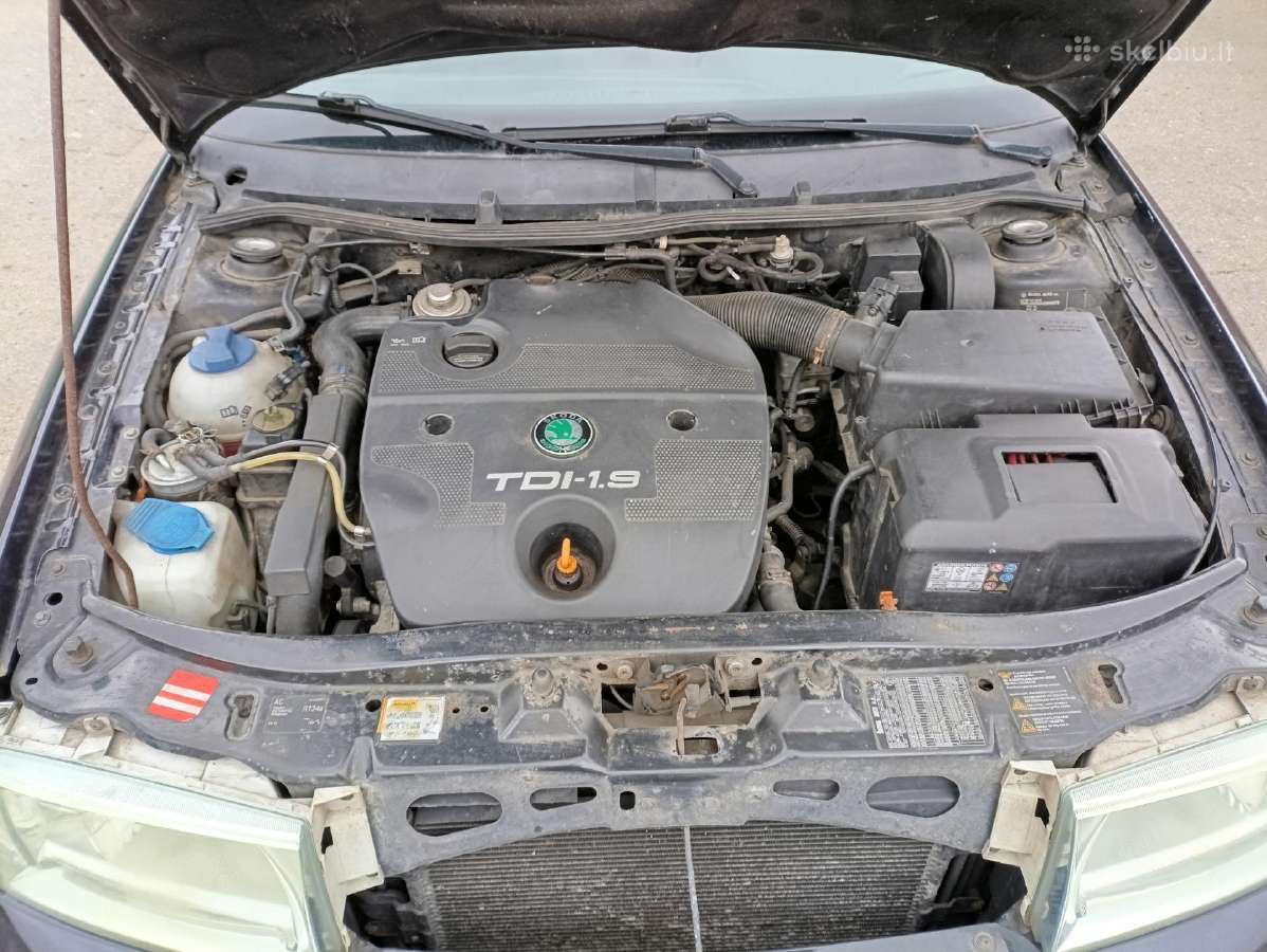 Škoda Octavia Combi (universalas). 1.9 Tdi. 2004m - nuotraukos Nr. 5
