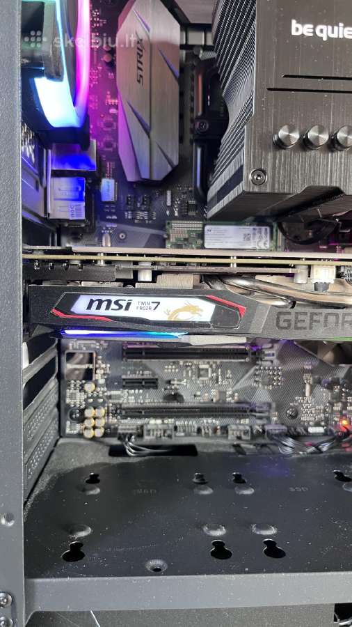 Msi geforce gtx 1660 super x gaming vaizdo plokšt - nuotraukos Nr. 2