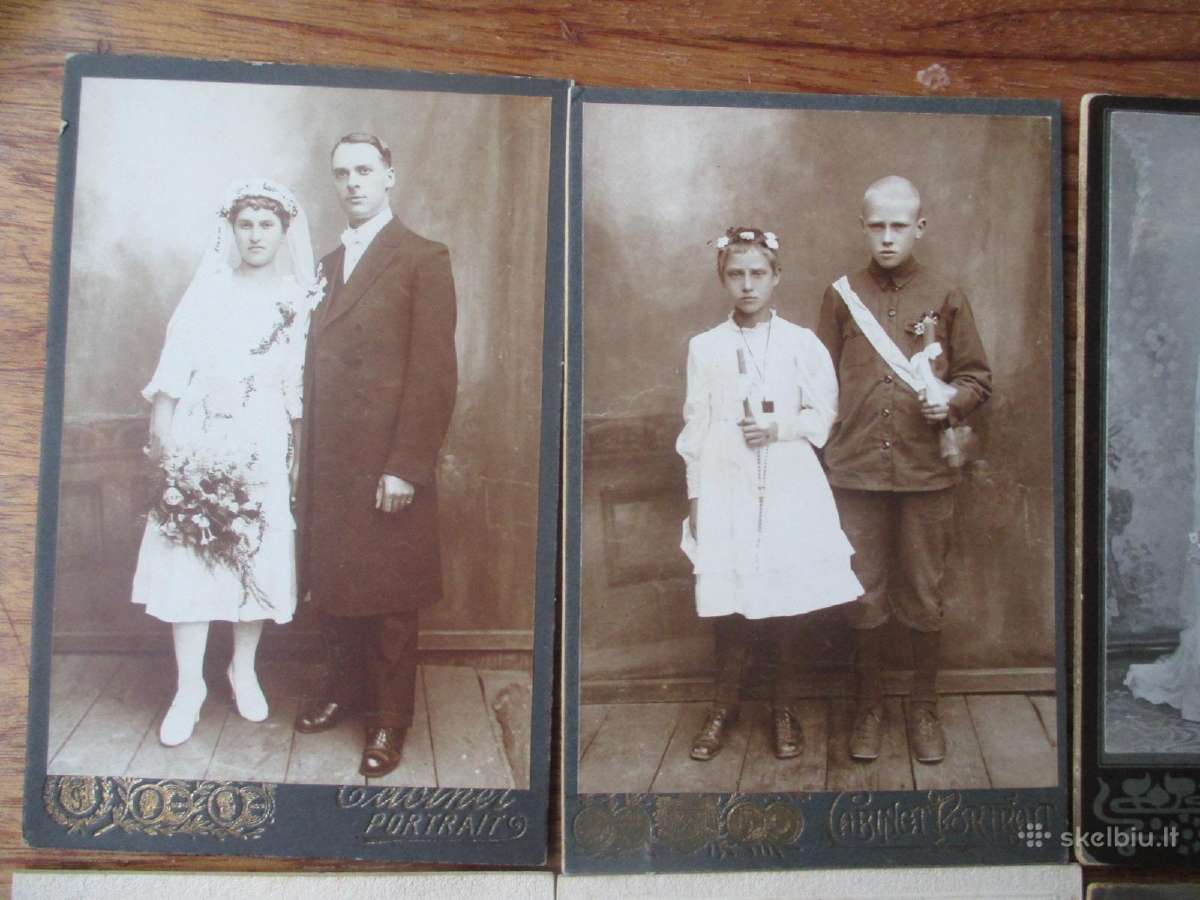 19 a. pab., 20 a. prad. Vilniaus portretinės foto - nuotraukos Nr. 2