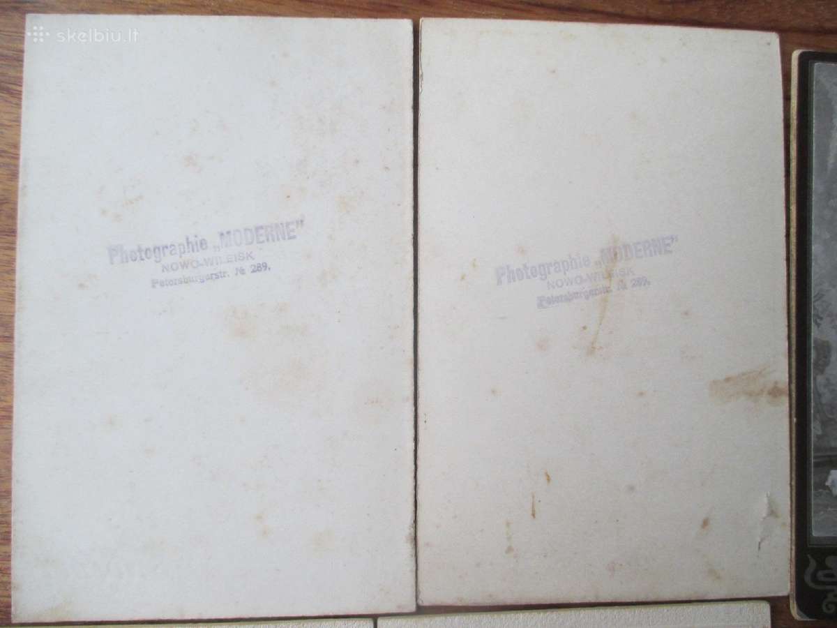 19 a. pab., 20 a. prad. Vilniaus portretinės foto - nuotraukos Nr. 3