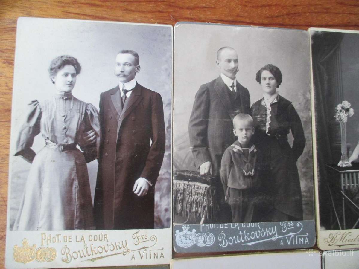19 a. pab., 20 a. prad. Vilniaus portretinės foto - nuotraukos Nr. 2