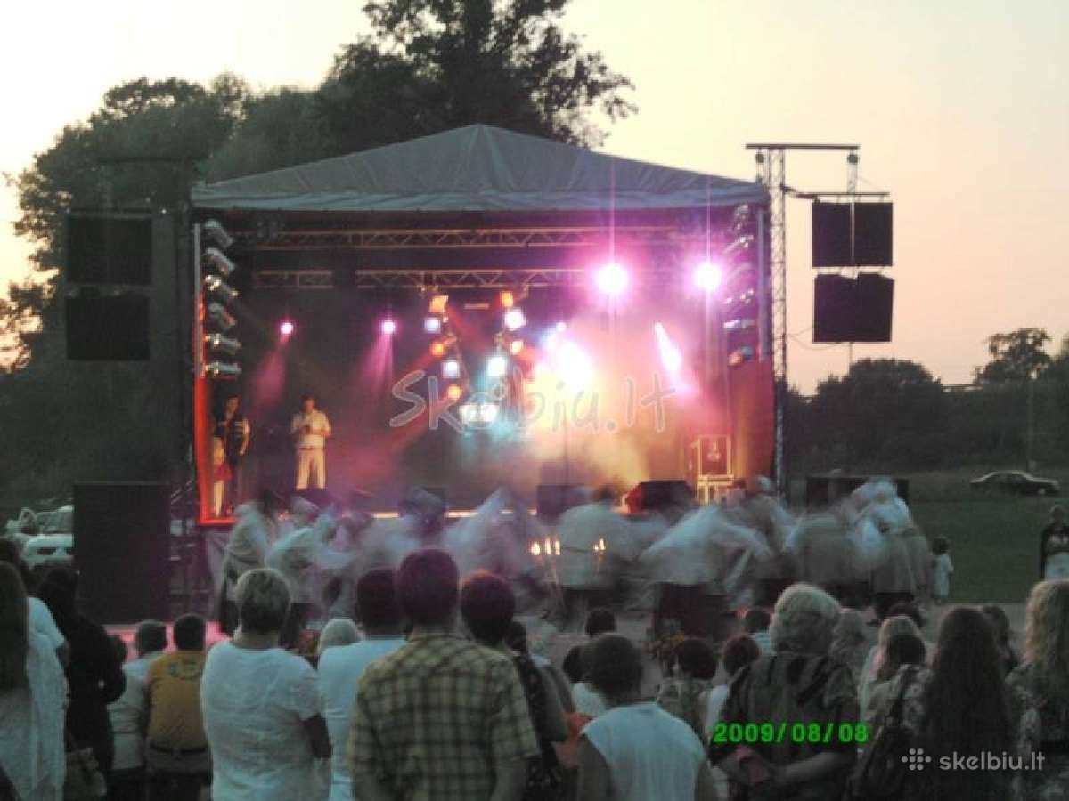 Scenų, scena, scenos nuoma, renginių įgarsinimas - nuotraukos Nr. 7