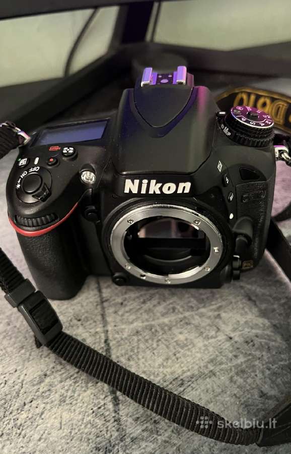 Nikon D610 Full Frame Body – puiki būklė - nuotraukos Nr. 2