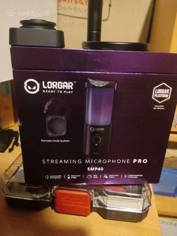 Lorgar stream microfonas - nuotraukos Nr. 5