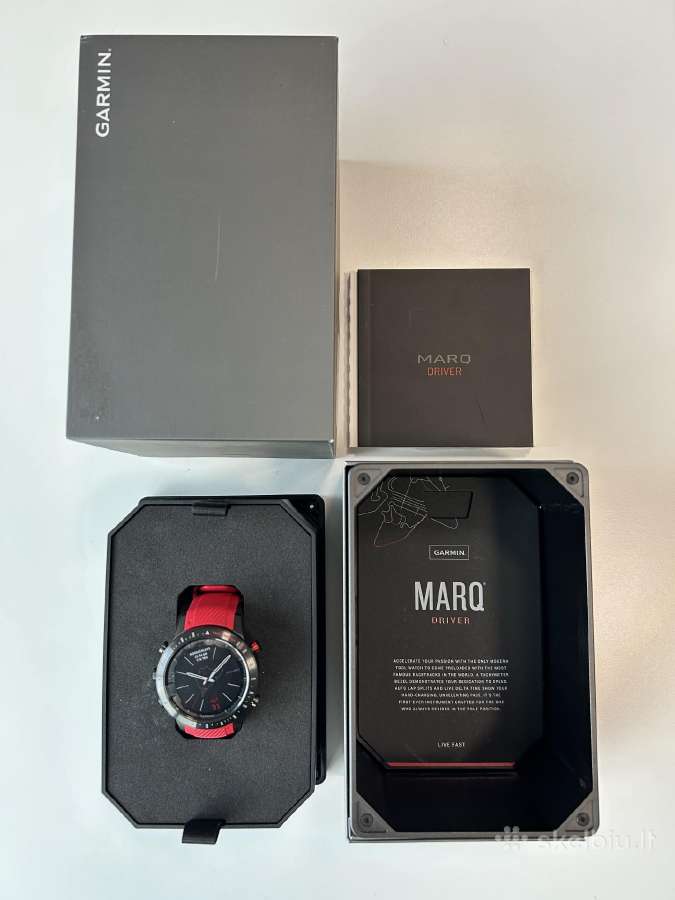 Garmin Marq Driver Plasma Red Silicone