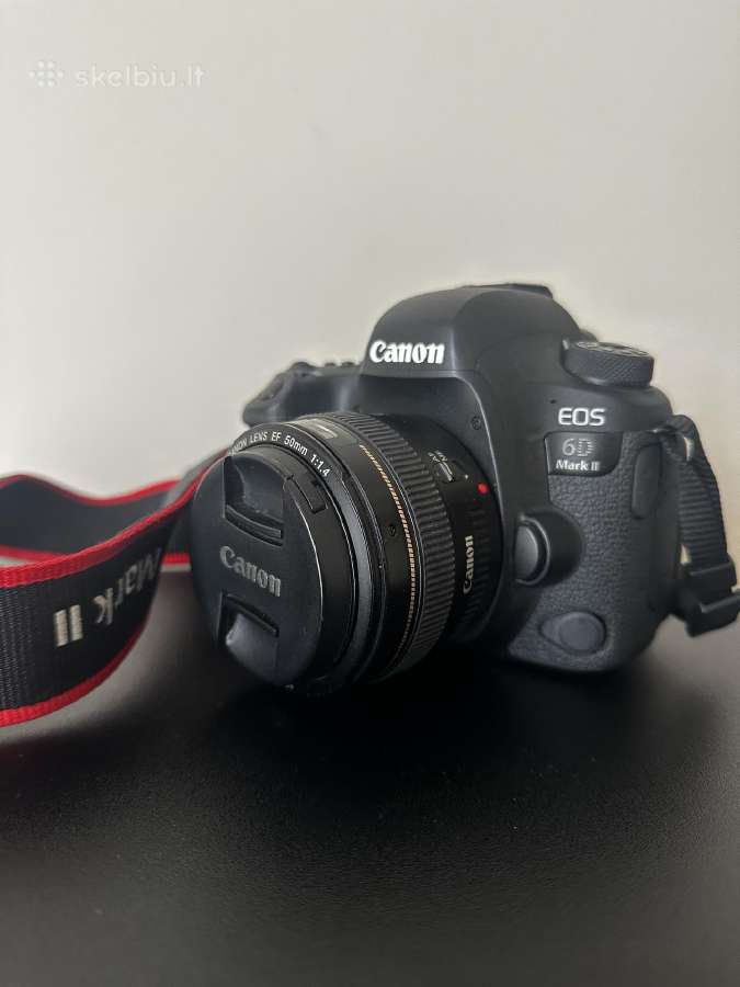 Canon EOS 6d Mark II + 50mm objektyvas (Maža rida)