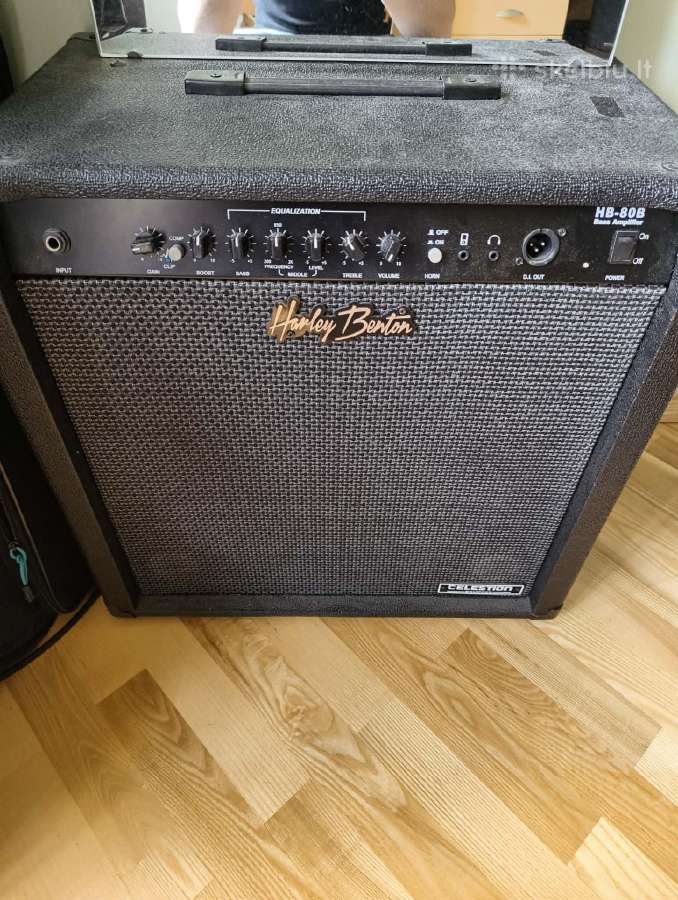 Bosinės gitaros kubas 80w Harley Benton