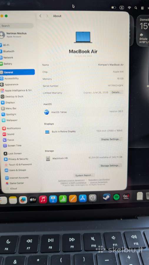 MacBook Air m4 domina keitimas! - nuotraukos Nr. 4