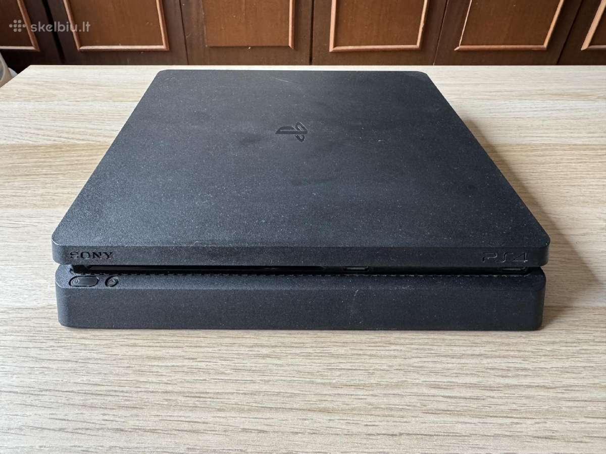 Ps4 slim 500gb Atrištas/jailbroken + Pultelis