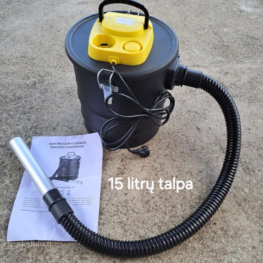 Įvairūs nauji pelenų siurbliai