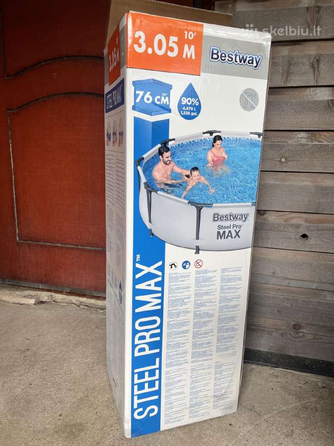 Baseinas Bestway Steep Pro Max