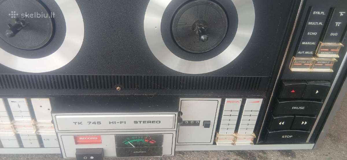 Grundig Juostinis Magnetofonas. - nuotraukos Nr. 2