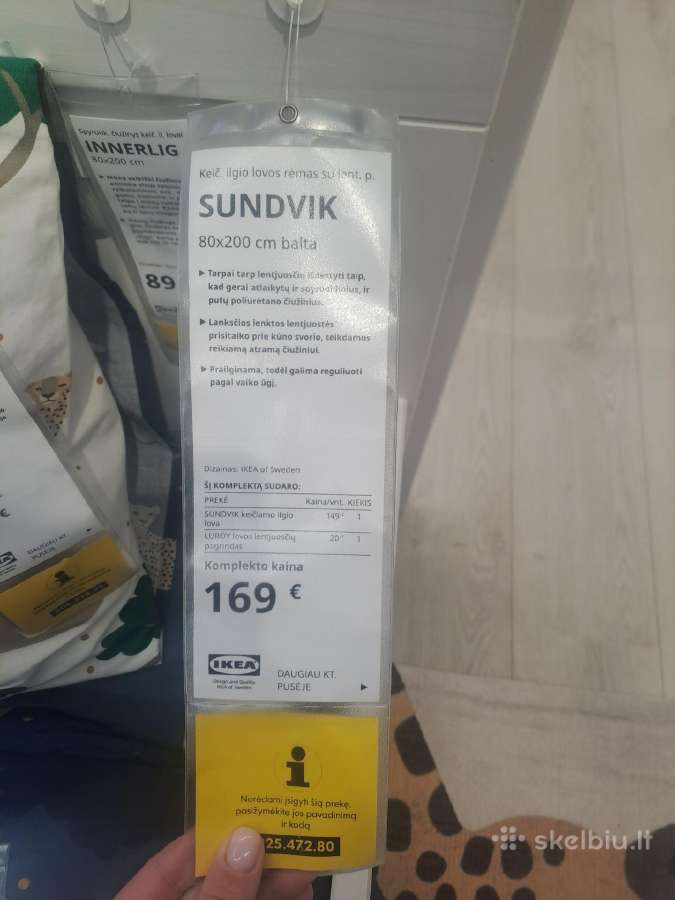 Parduodama vaikiška lova - nuotraukos Nr. 2