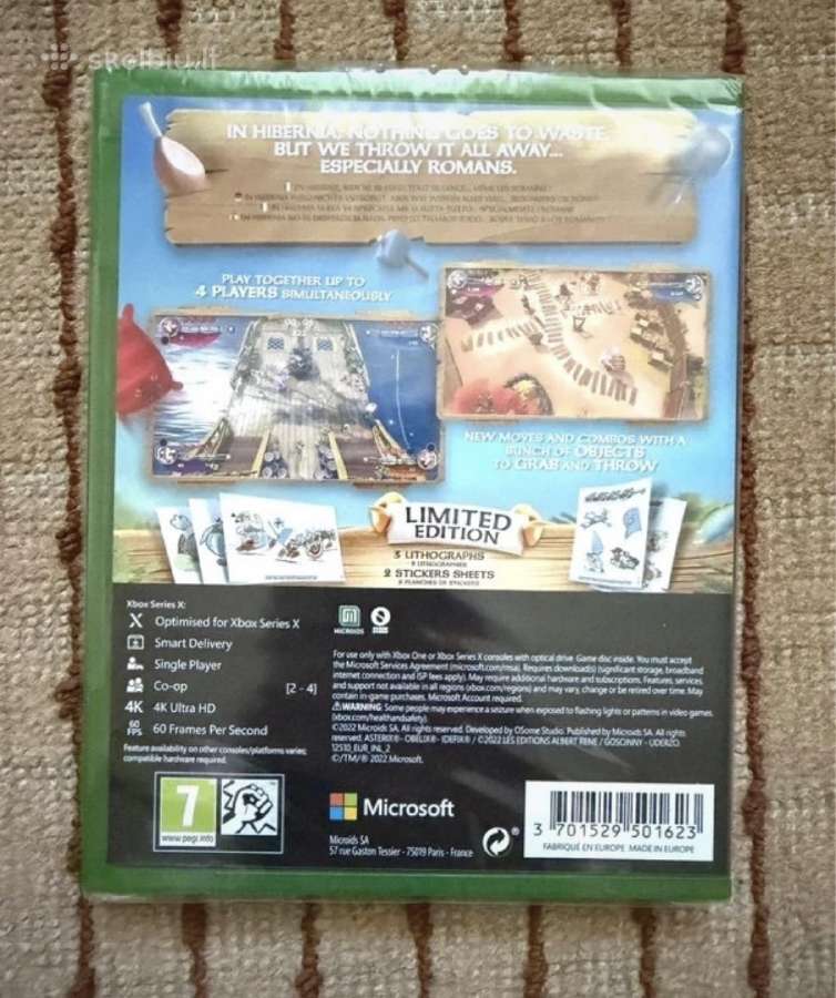 Asterix and Obelix xxxl Xbox žaidimas - nuotraukos Nr. 2