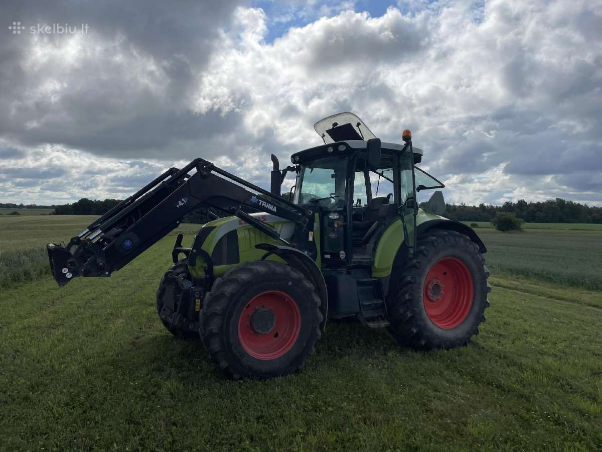 Claas Arion 640 (Cebis) su frontaliniu krautuvu - nuotraukos Nr. 2
