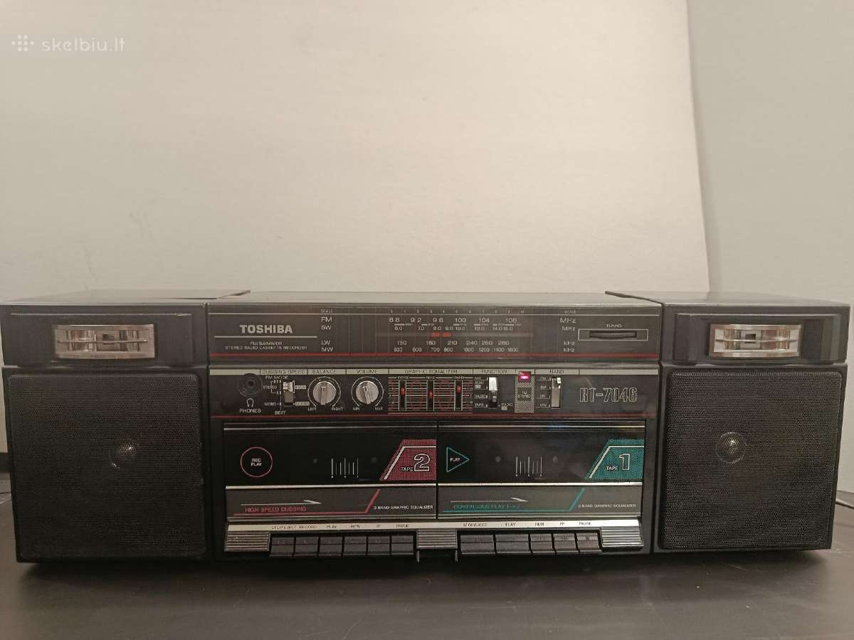 Magnetola Toshiba Rt 7046 - nuotraukos Nr. 2