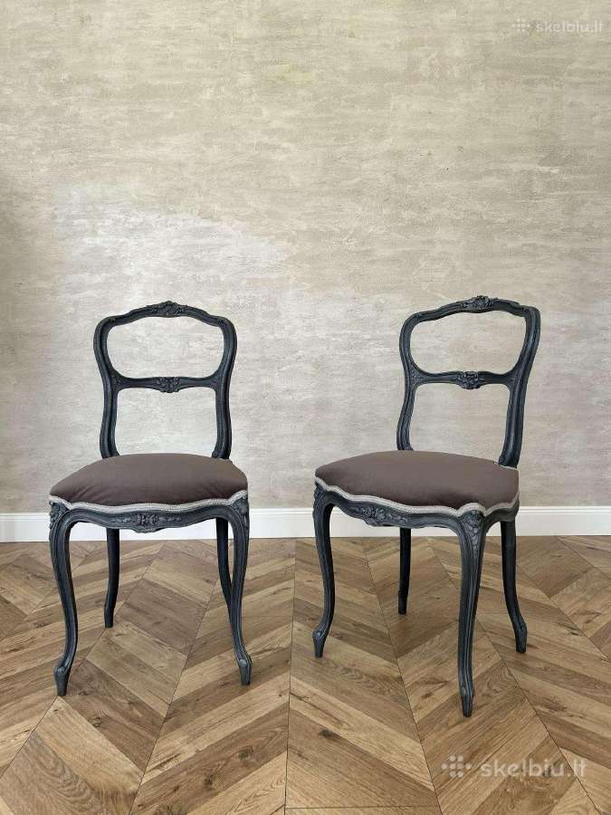 Restauruotos kėdutės, 2 vnt - nuotraukos Nr. 2