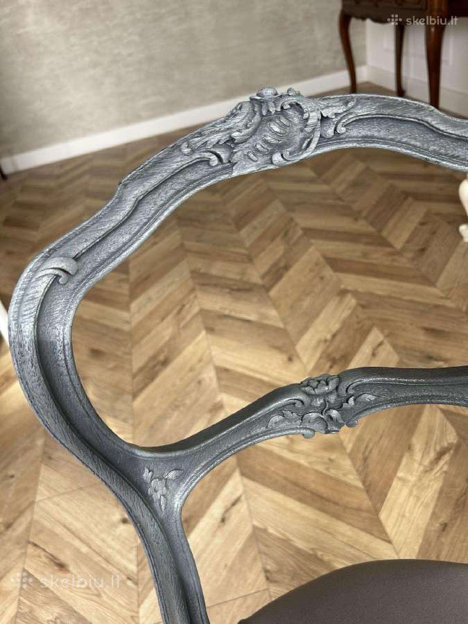 Restauruotos kėdutės, 2 vnt - nuotraukos Nr. 3
