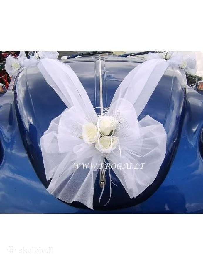 Vestuvinė automobilio dekoracija