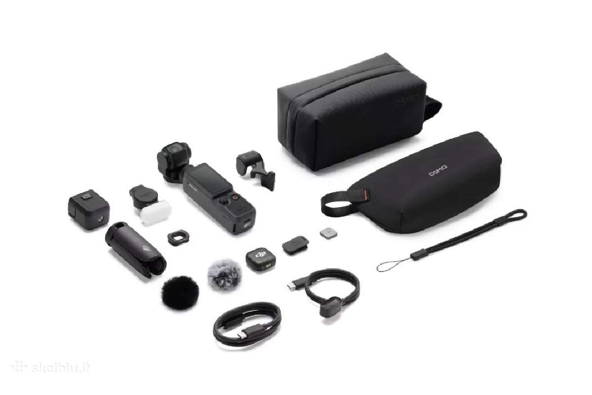 Naujas Dji Osmo Pocket 4 Creative Combo
