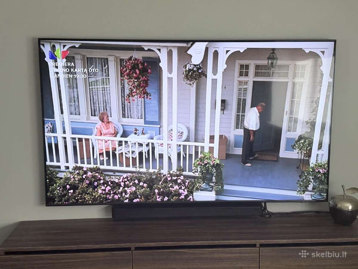 Samsung 75" (190 cm) Qled 4k TV + Dovana Kolonėlė