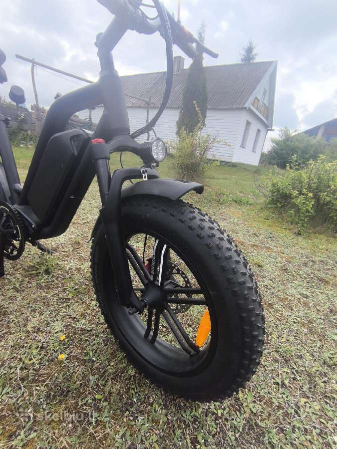 El. dviratis Bafang 1000w 52v 22ah kaip naujas - nuotraukos Nr. 6