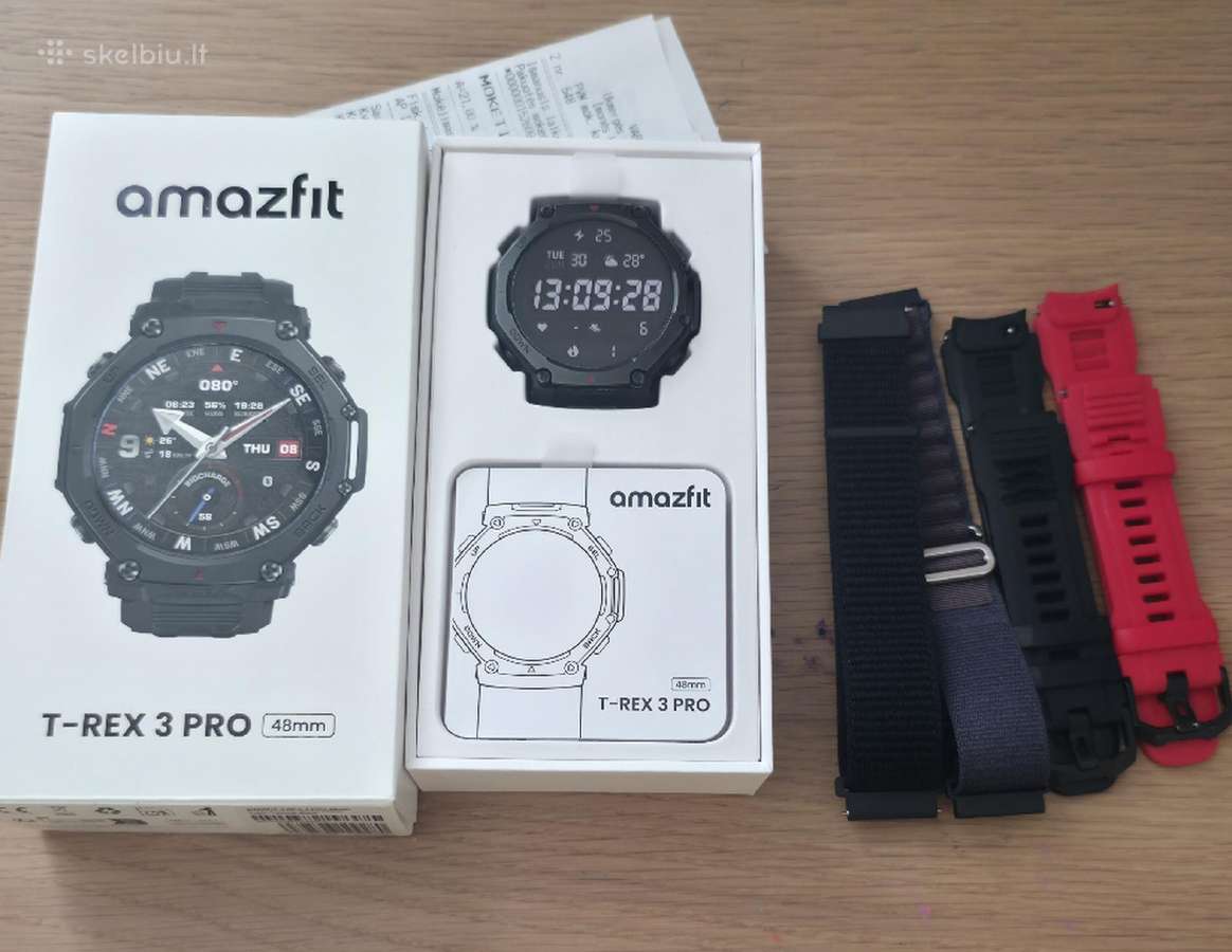 Amazfit T-rex 3 Pro Black Titanium