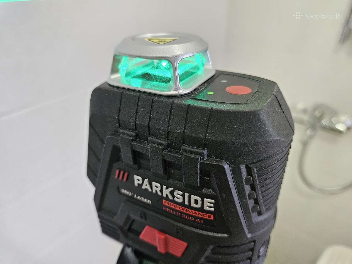Kryžminių linijų lazeris Parkside Pkllp 360 A1