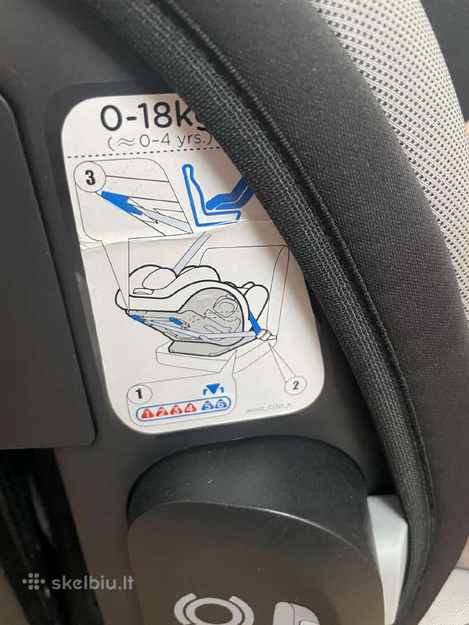 Automobilio kėdutė Joie Verso - nuotraukos Nr. 2