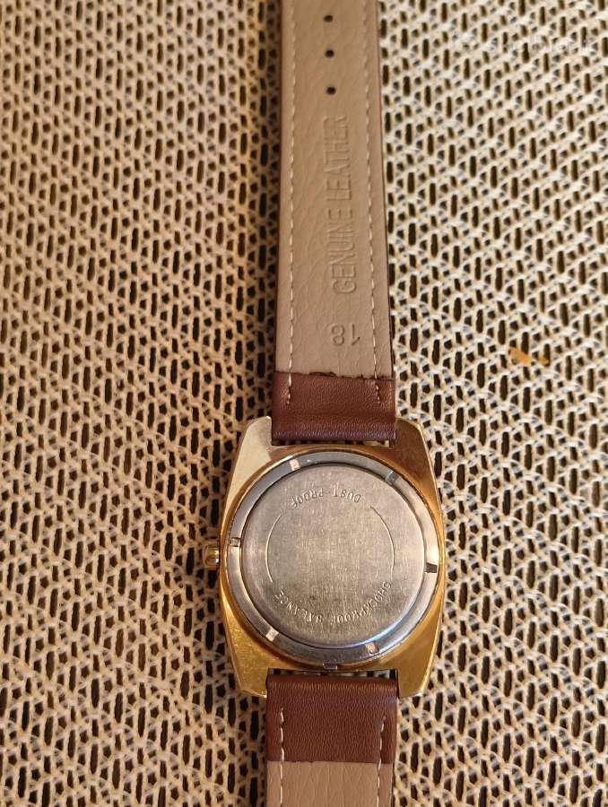 Paauksuotas Mechaninis Ussr Laikrodis Wostok - nuotraukos Nr. 7
