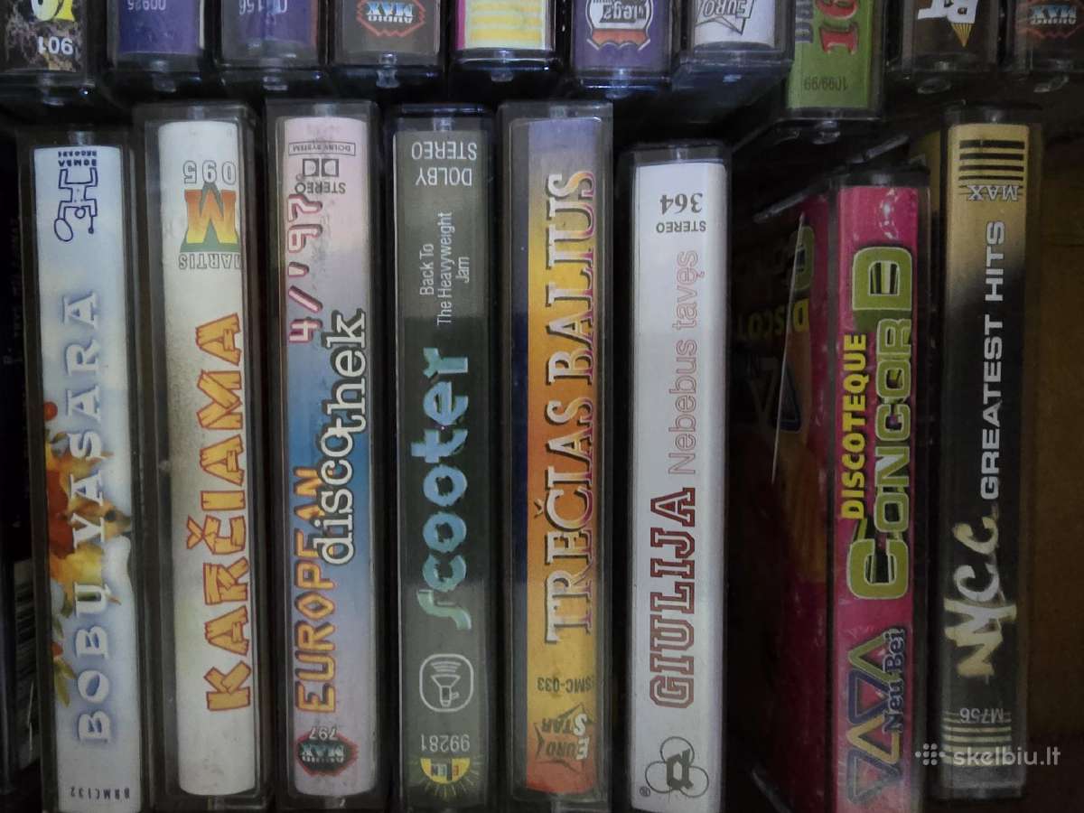 Audio kasetės 30vnt - nuotraukos Nr. 4