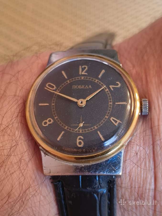 CcCCCP Mechaninis Laikrodis Pobeda - Su Apyranke