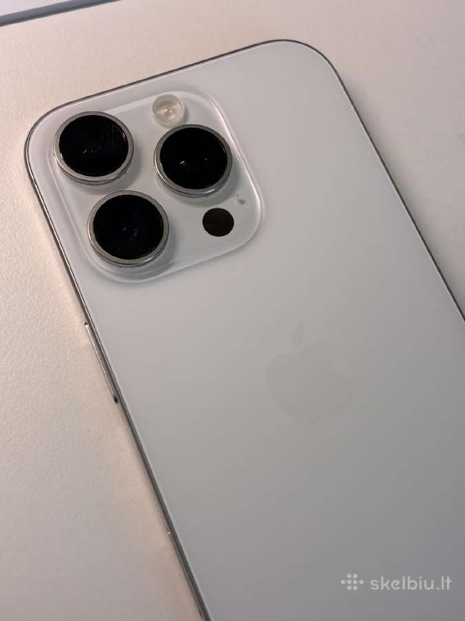 iPhone 16 Pro 128gb White (90% beterija)