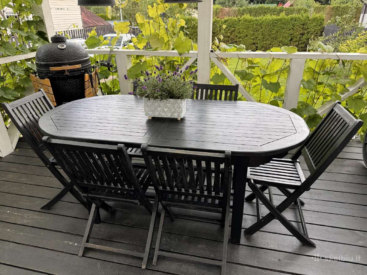 Sodo baldų komplektas