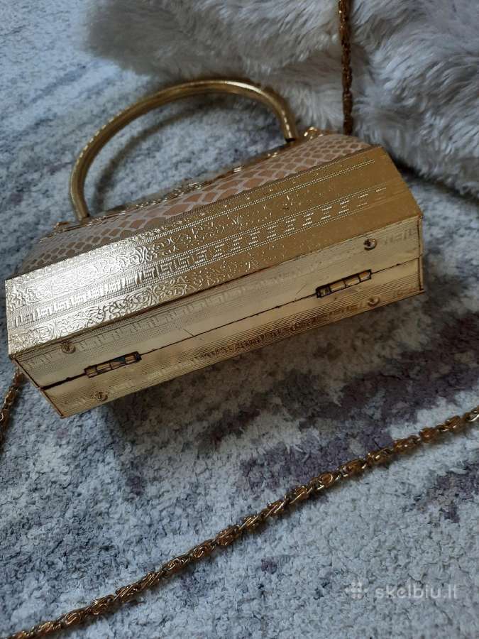 Šventinis gold rankinukas - nuotraukos Nr. 8