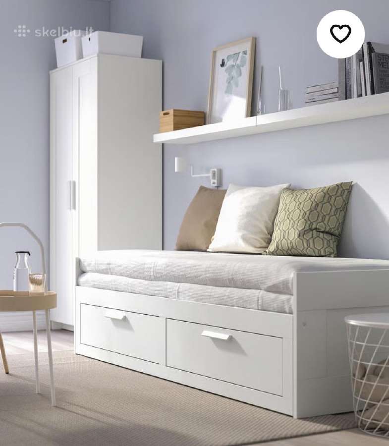Išskleidžiama Ikea Brimnes lova